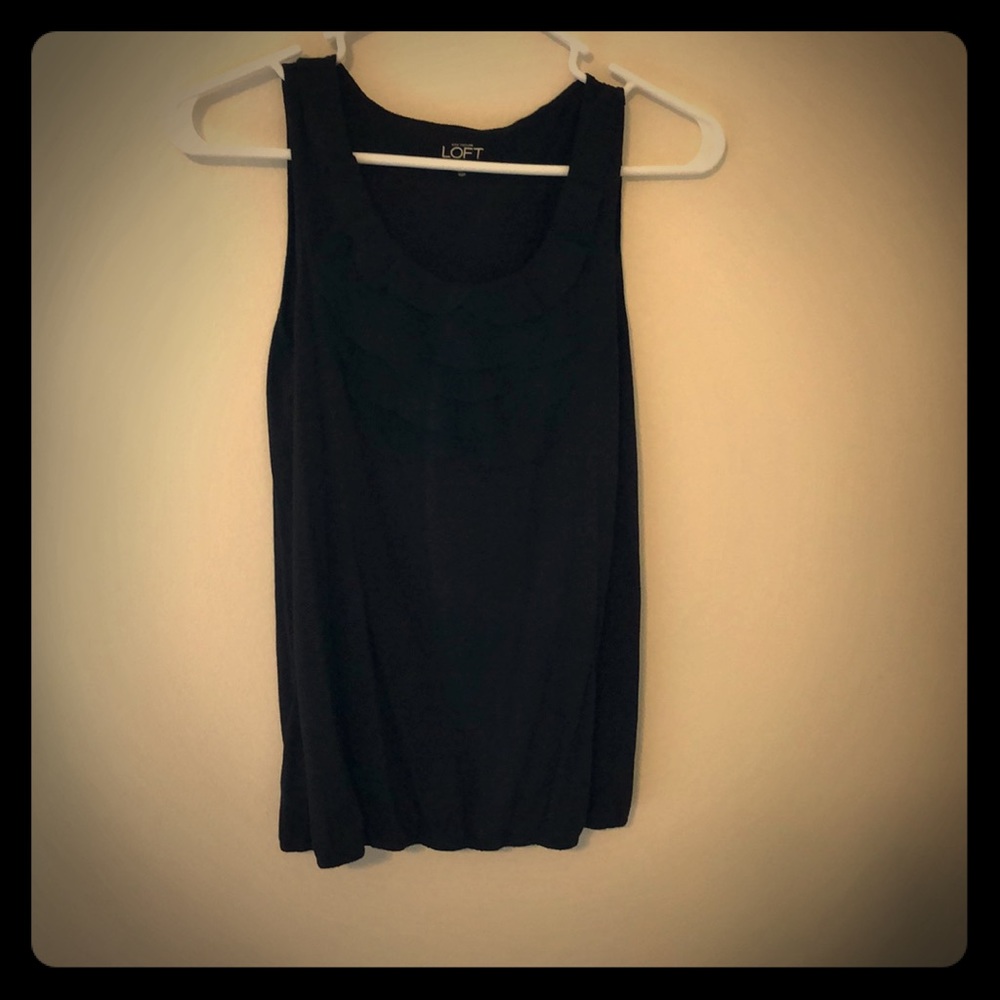 Ruffle tank top